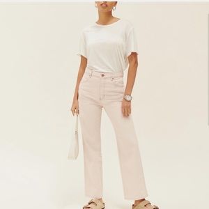 Reformation cowboy pants size 26 like new